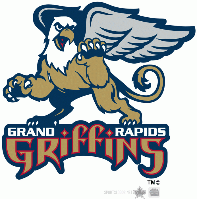 Grand Rapids Griffins 1996 97-2000 01 Primary Logo iron on transfers for clothing